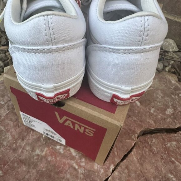 Kid's Vans Old Skool Sneaker Shoes Size 1/31.5EU Pride White Pride Youth Shoes - Picture 5 of 8